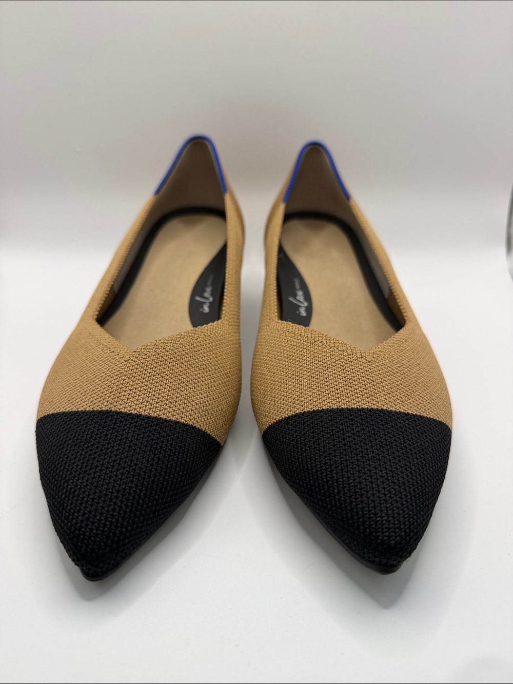 Rothy's, The High Point Block Heel in the Wren Cap Toe colorway. - Picture 5 of 10